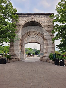 Niagara Falls Cave of the winds entrance photo