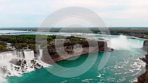 Niagara Falls climate change. effects global warming falls, natural feature significant indicator global warming
