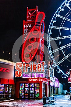 Niagara Falls downtown, Ontario, Canada