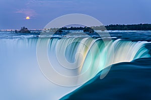 Niagara Falls at Dusk