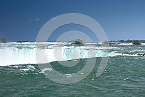 Niagara Falls, Horseshoe Falls Canada USA border