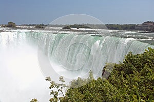 Niagara Falls, Horseshoe Falls Canada USA border