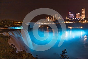 Niagara Falls Illumination Experience the dazzling lights on Niagara Falls