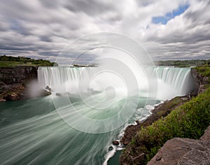 Niagara Falls long exposure from Canadian side