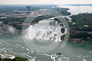 Niagara Falls and Maid of the Mist