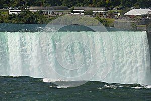 Niagara Falls from New York State, USA.