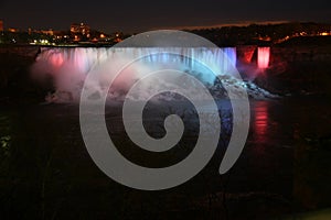 Niagara Falls at Night