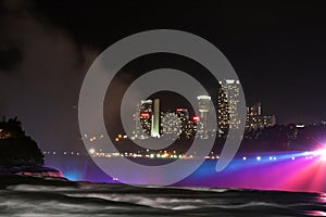 Niagara Falls by Night