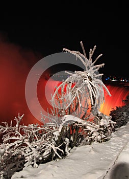 Niagara Falls at Night