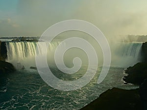 Niagara falls panorama I
