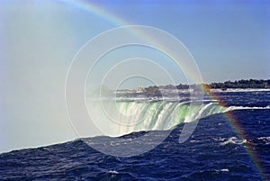 Niagara Falls Rainbow Ontario Canada photo