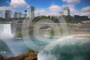 Niagara Falls with Rainbow