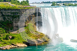 Niagara falls in summer
