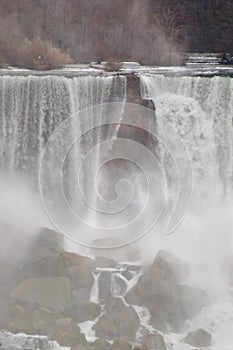 Niagara Falls vertical shot