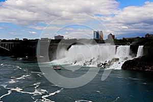 Niagara Falls view from Canada