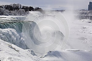 Niagara Falls in winter