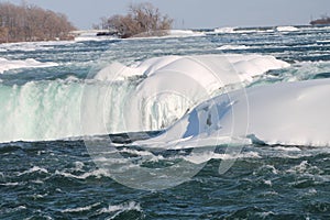 Niagara Falls, in the winter