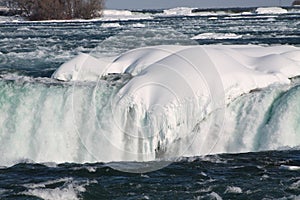 Niagara Falls in the winter