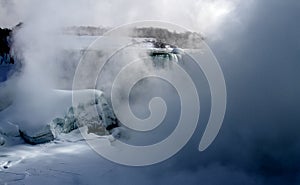 Niagara Falls in winter