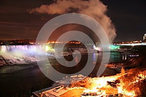 Niagara Rainbow Cityscape