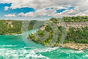Niagara Whirlpool of Niagara river, Ontario, Canada