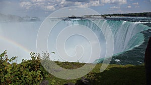 Niagra Falls with rainbow