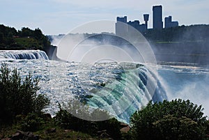 Niagra Falls U.S. side.