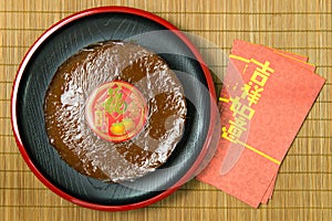 Nian Gao or glutinous rice cake