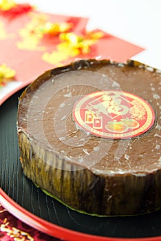 Nian Gao or glutinous rice cake