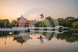 Nianci pavilion of Tainan park in Tainan
