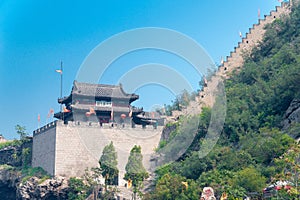 Niangzi Pass (Niangziguan). was famed as the Ninth Pass on the Great wall in Pingding, Yangquan, Shanxi, China.