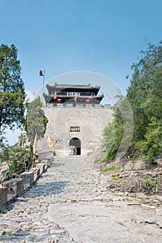 Niangzi Pass (Niangziguan). was famed as the Ninth Pass on the Great wall in Pingding, Yangquan, Shanxi, China.