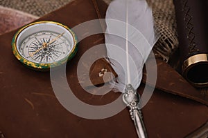Nib and compass