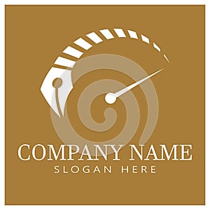 Nib Logo Template vector symbol