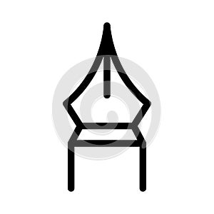 Nib thin line vector  icon