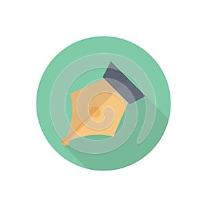 Nib vector flat color icon