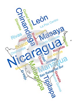 Nicaragua Map and Cities