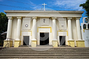 Nicaraguan church entrance photo