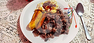 Nicaraguan gallo pinto photo