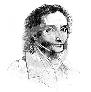 NiccolÃ² Paganini, was an Italian violinist, violist, guitarist, and composer in the old book Biographies of famous composers by A