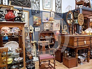 A nice antique store inside view