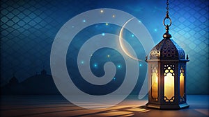 Nice arabic pattern ramadan kareem background.