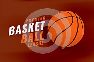 nice basketball premier league background a tournament of champion