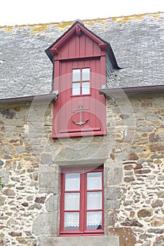 Anchor-themed penthouse and bay window photo