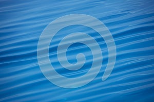 Nice blue water ripples