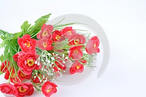 Nice bouquet flowers for house decoration, Artificially.