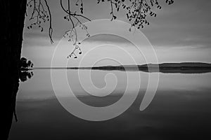 Nice calm lake in QuÃ©bec