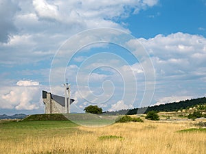 Nice Catholic Chapel in Europe, chapel in nature