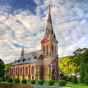 Nice Catholic Church in eastern Europe