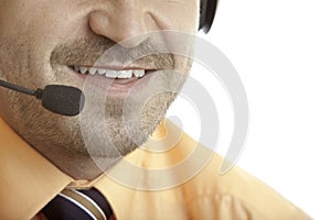 Nice and charming call center agent